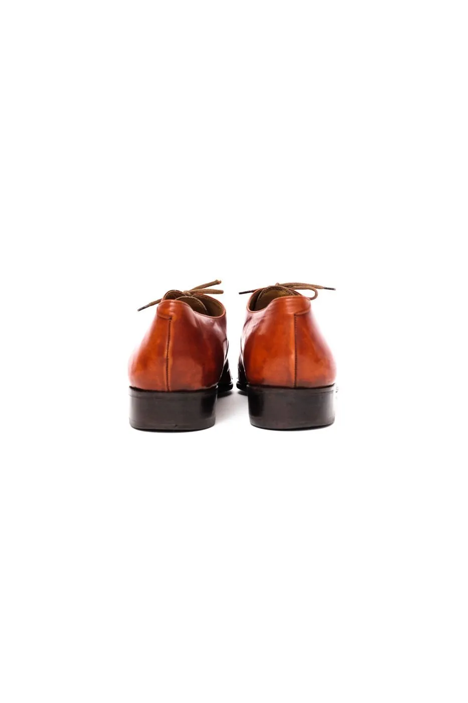 0522_COGNAC 42 LEATHER OXFORD SHOES