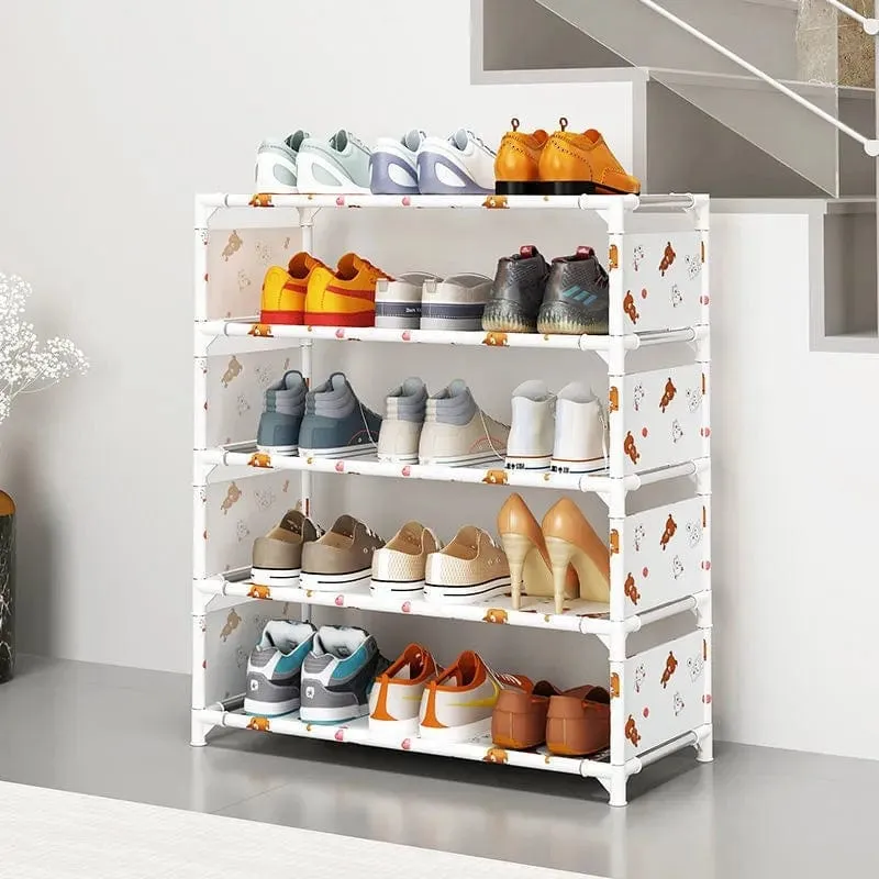 5 Layer Oxford Shoe Rack