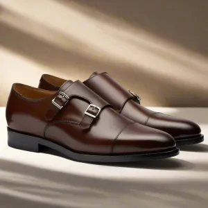 Adam Brown Double Monk Strap