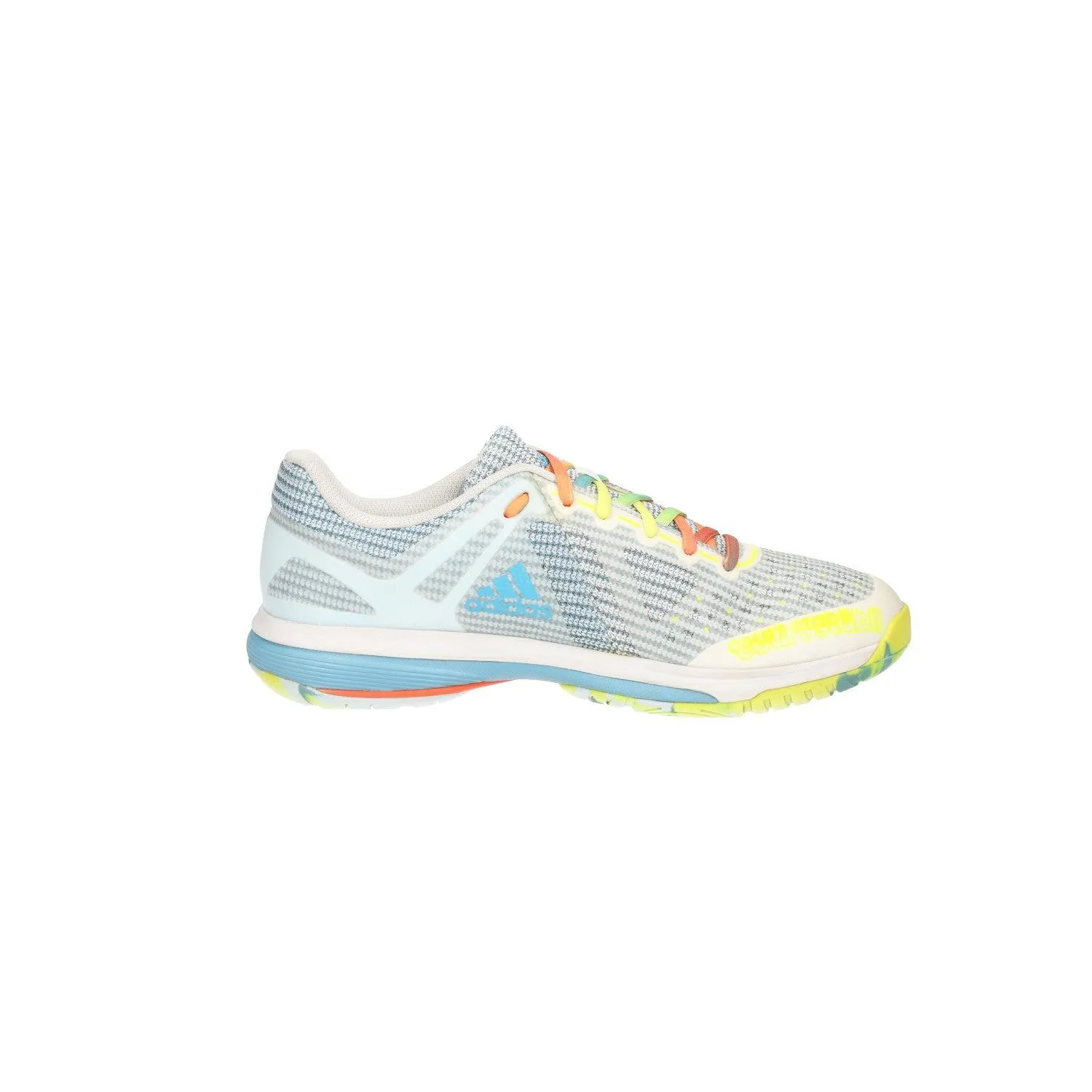 Adidas Court Stable 13 Indoor Sport Shoes Fabric Multicolour Colour For Women