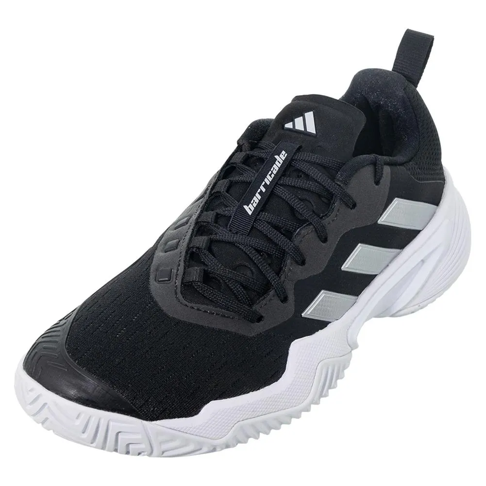 Adidas Women's Barricade Tennis Shoes - Black / Silver Metallic