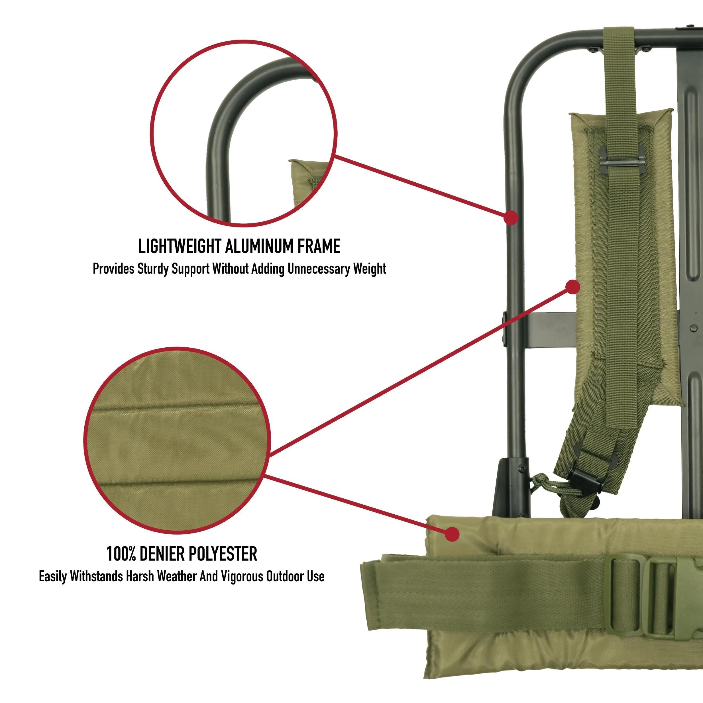 Alice Pack Frame with Attachments