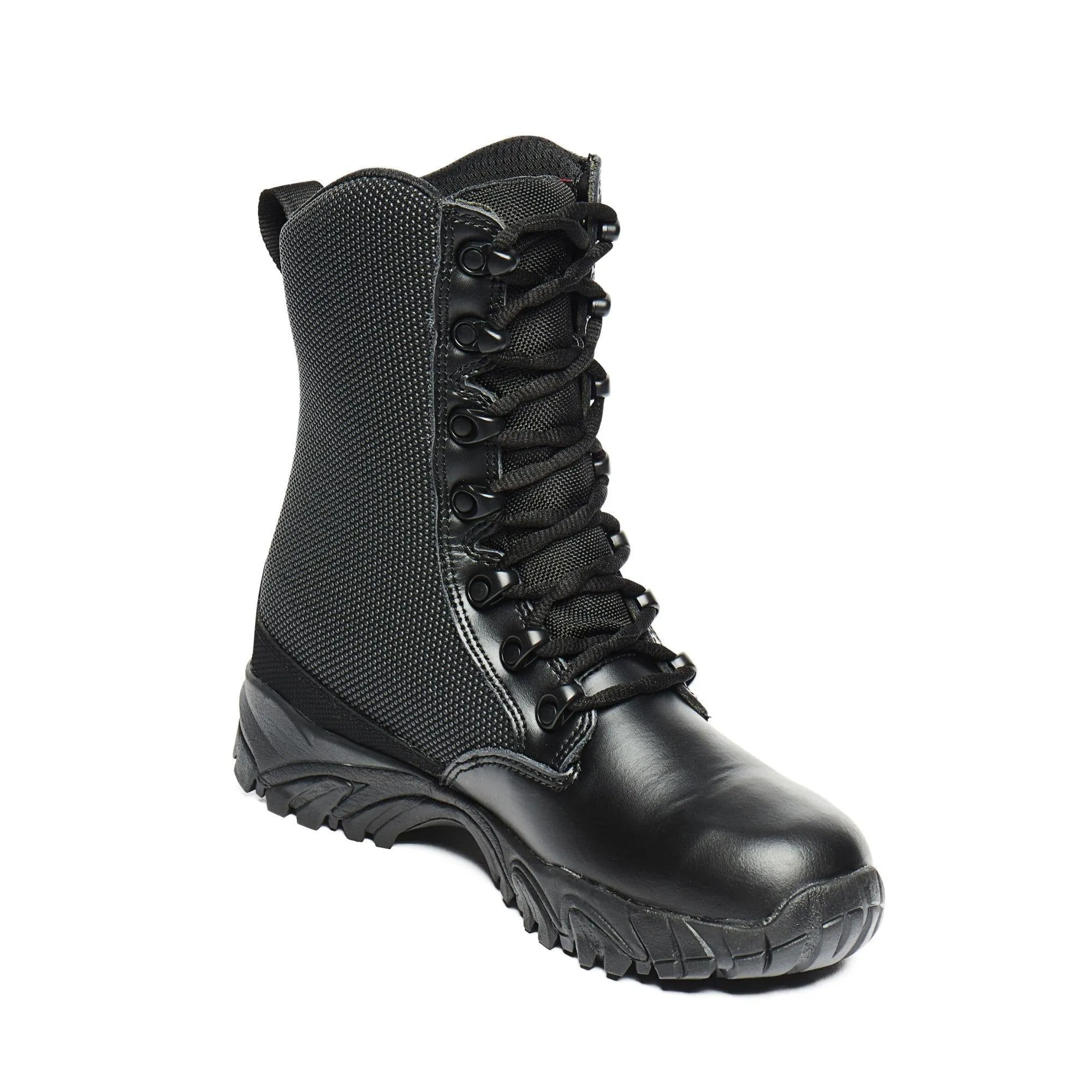 [ALL MUST GO CLEARANCE SALES] ALTAI® 8" Black Waterproof Tactical Boots with Leather Toe (MFT100)