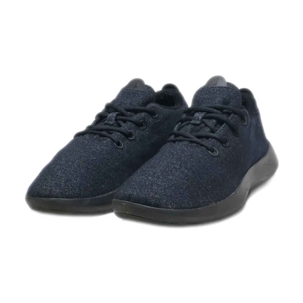 Allbirds Wool Runner Sport Shoes Wool Black Colour For Men