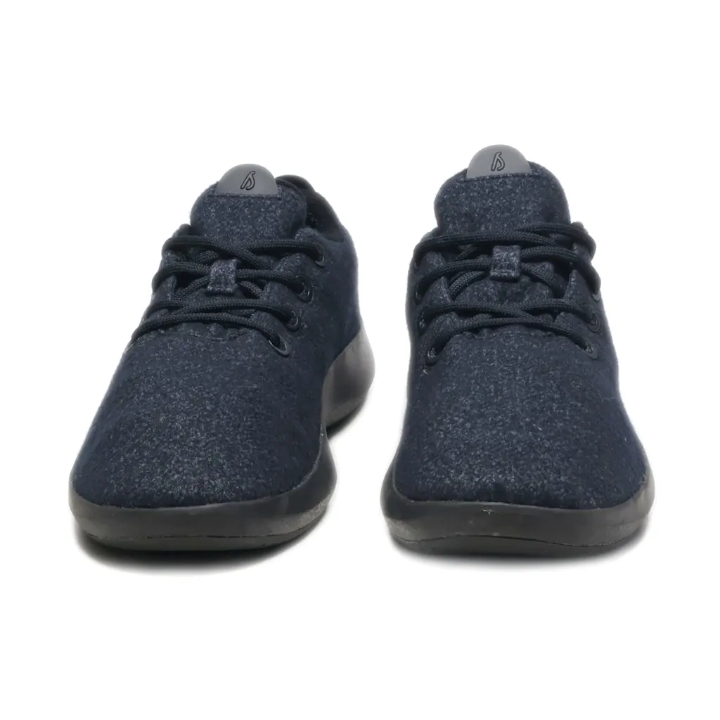 Allbirds Wool Runner Sport Shoes Wool Black Colour For Men