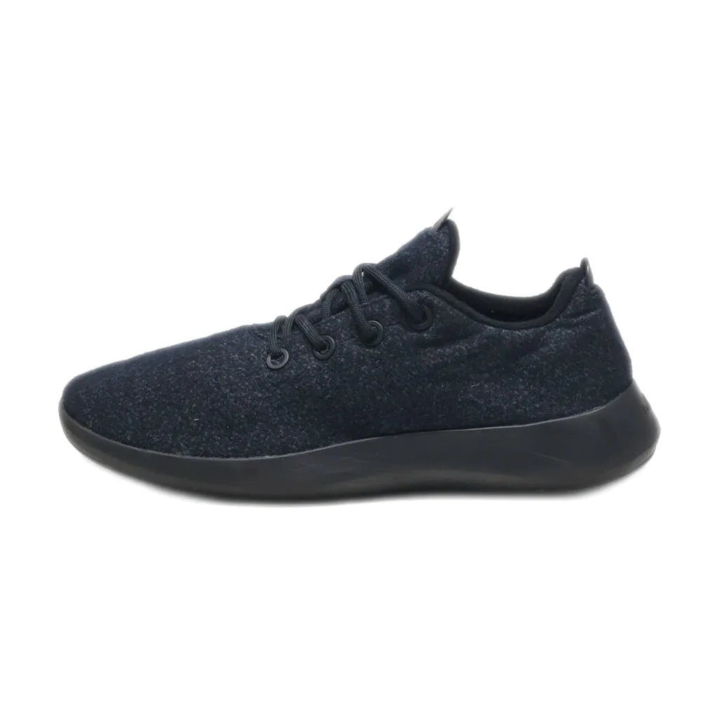 Allbirds Wool Runner Sport Shoes Wool Black Colour For Men