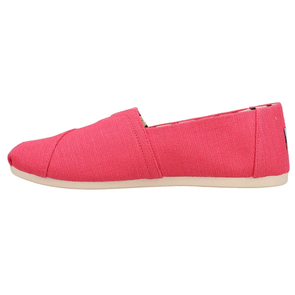 Alpargata Canvas Slip On Flats