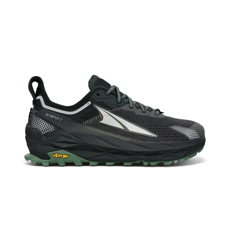 Altra Olympus 5 Mens Trail Running Shoe - Black/Grey