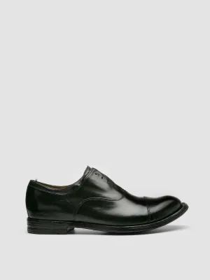 ANATOMIA 015 - Black Leather Oxford Shoes