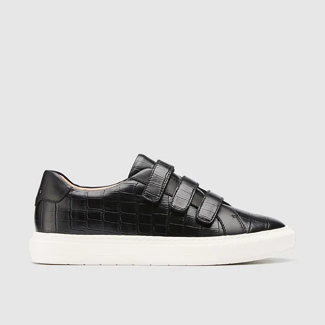 Archer | Black Croc Emboss