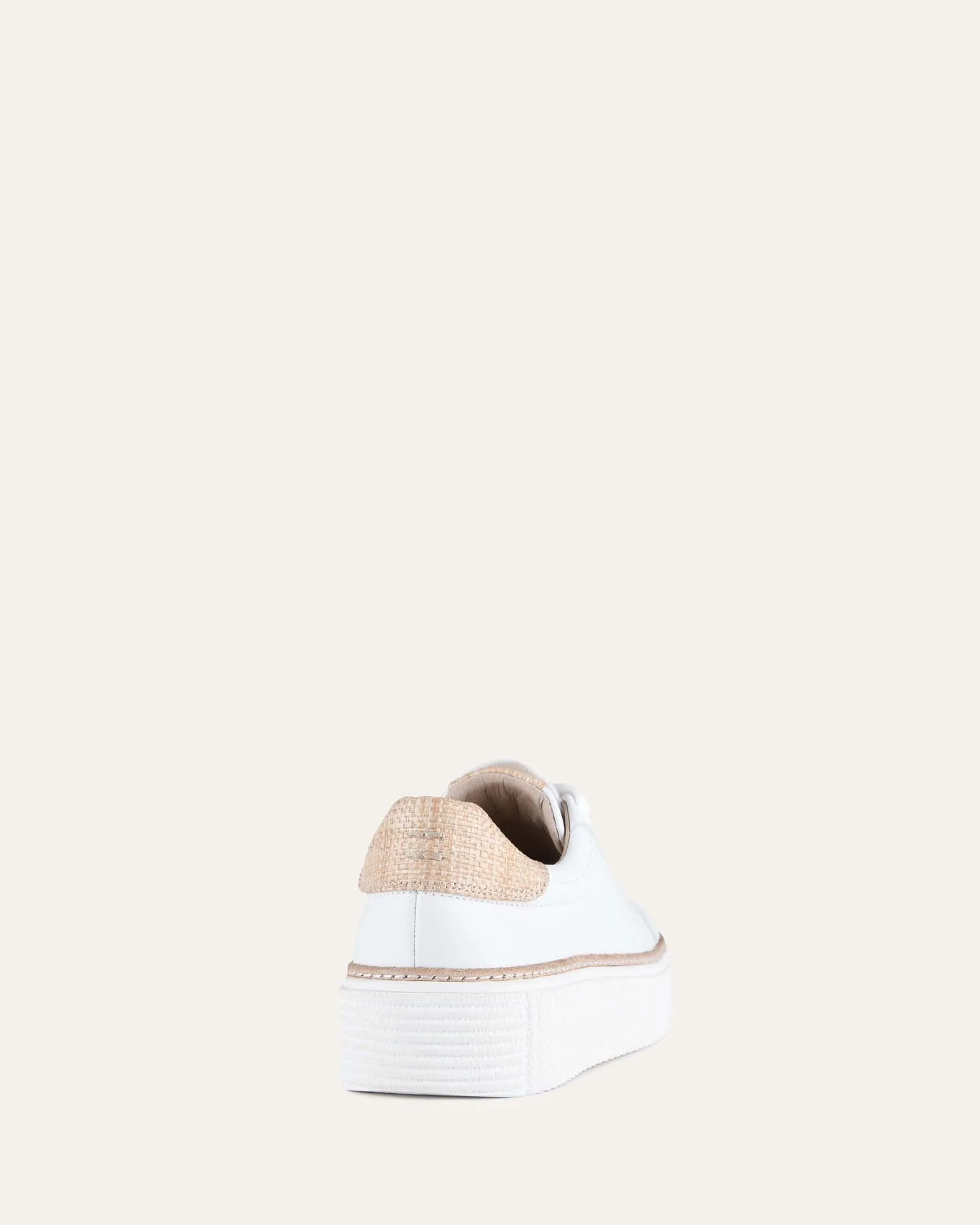 ARIANNA SNEAKERS WHITE RAFFIA