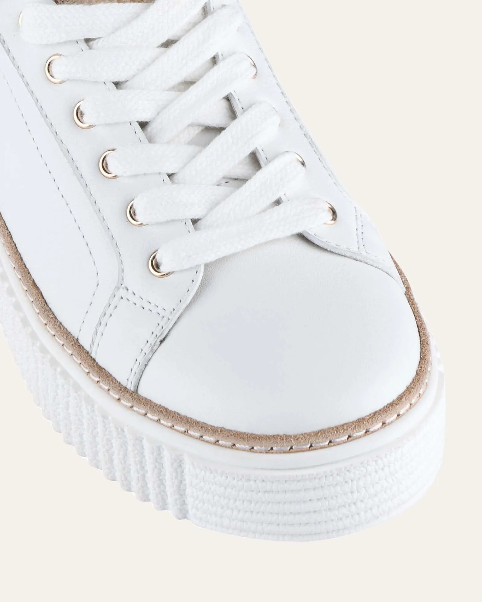 ARIANNA SNEAKERS WHITE RAFFIA