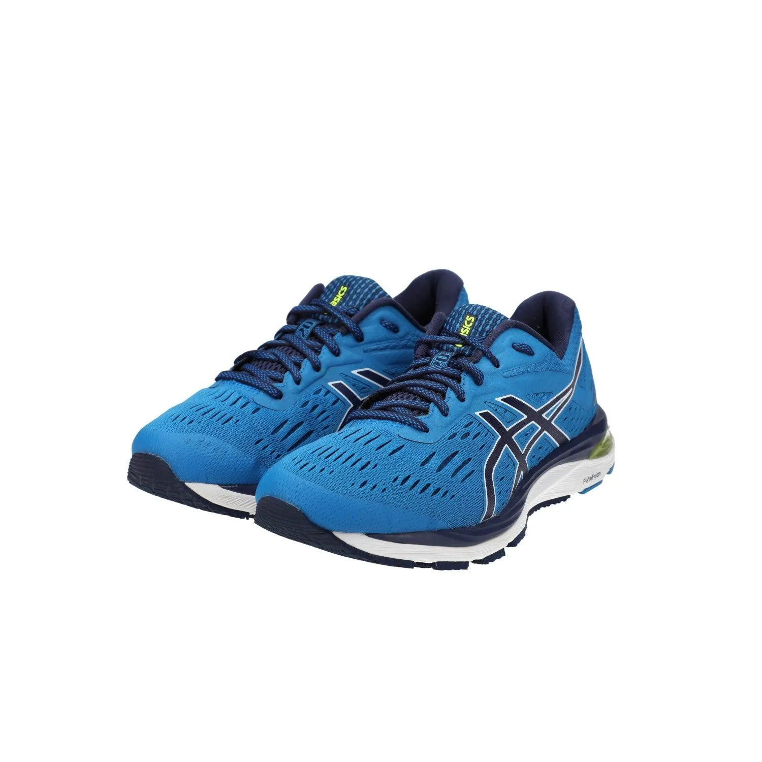 Asics Gelcumulus 2 Running Sport Shoes Fabric Blue Colour For Men