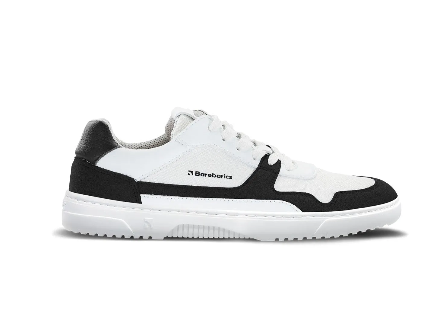 Barefoot Sneakers Barebarics - Zing - White & Black