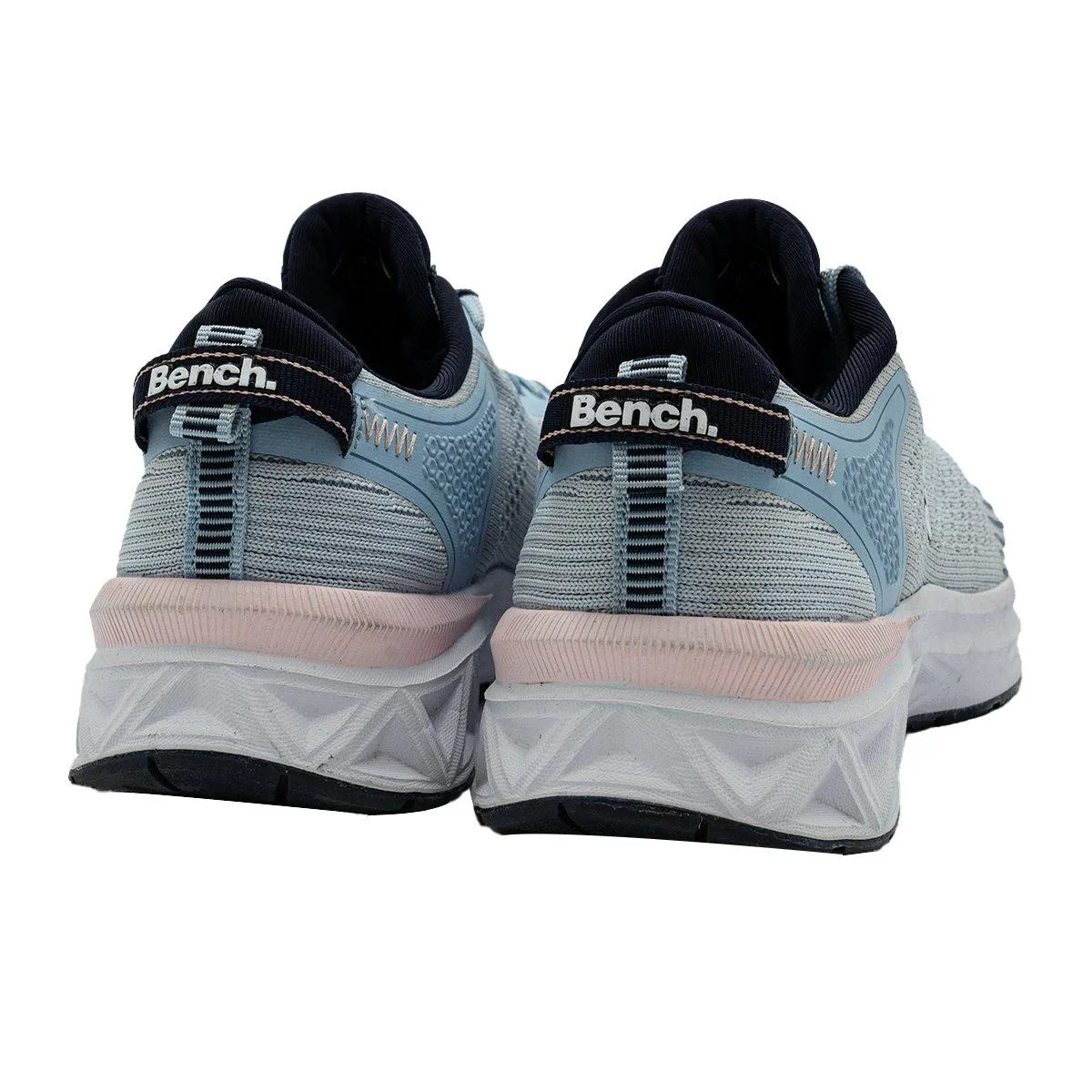 Bench Running Sport Shoes Fabric Blue Colour For Women