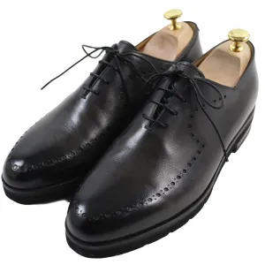 Berluti Leather Oxford Shoes Black 8.5