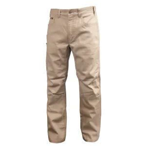 Black Stallion 10 oz. AR/FR Stretch Canvas Utility Pant, Khaki with 34" inseam - PF5534-KH