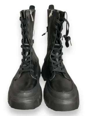 Boots Combat By Zara In Black, Size: 6.5