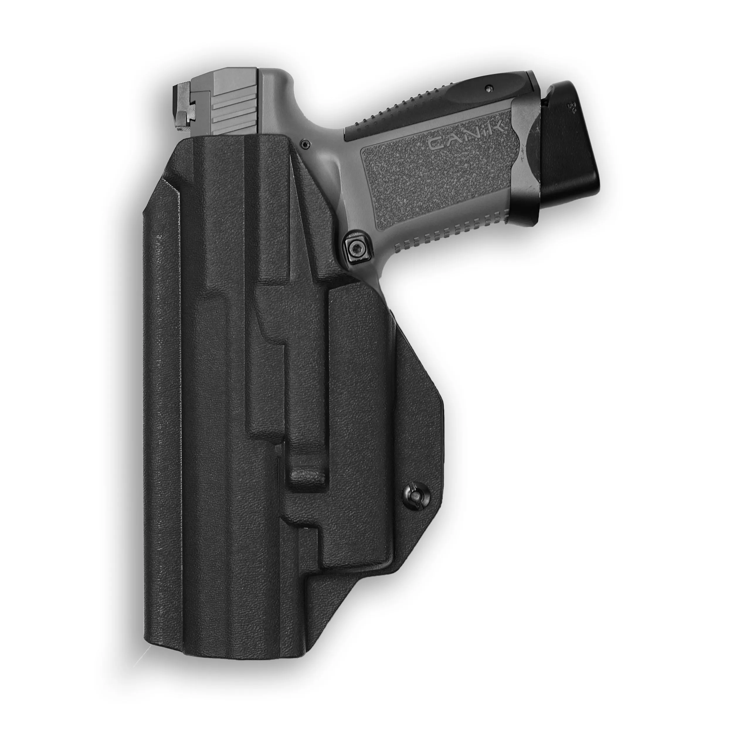 Canik TP9 Elite Combat Executive with Olight Baldr RL Mini IWB Holster