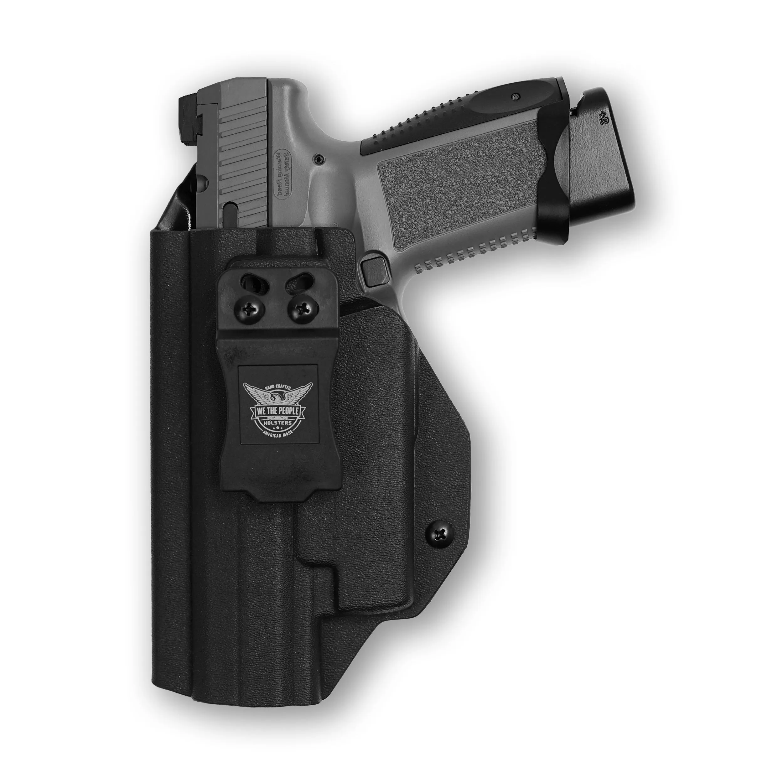 Canik TP9 Elite Combat Executive with Olight Baldr RL Mini IWB Holster