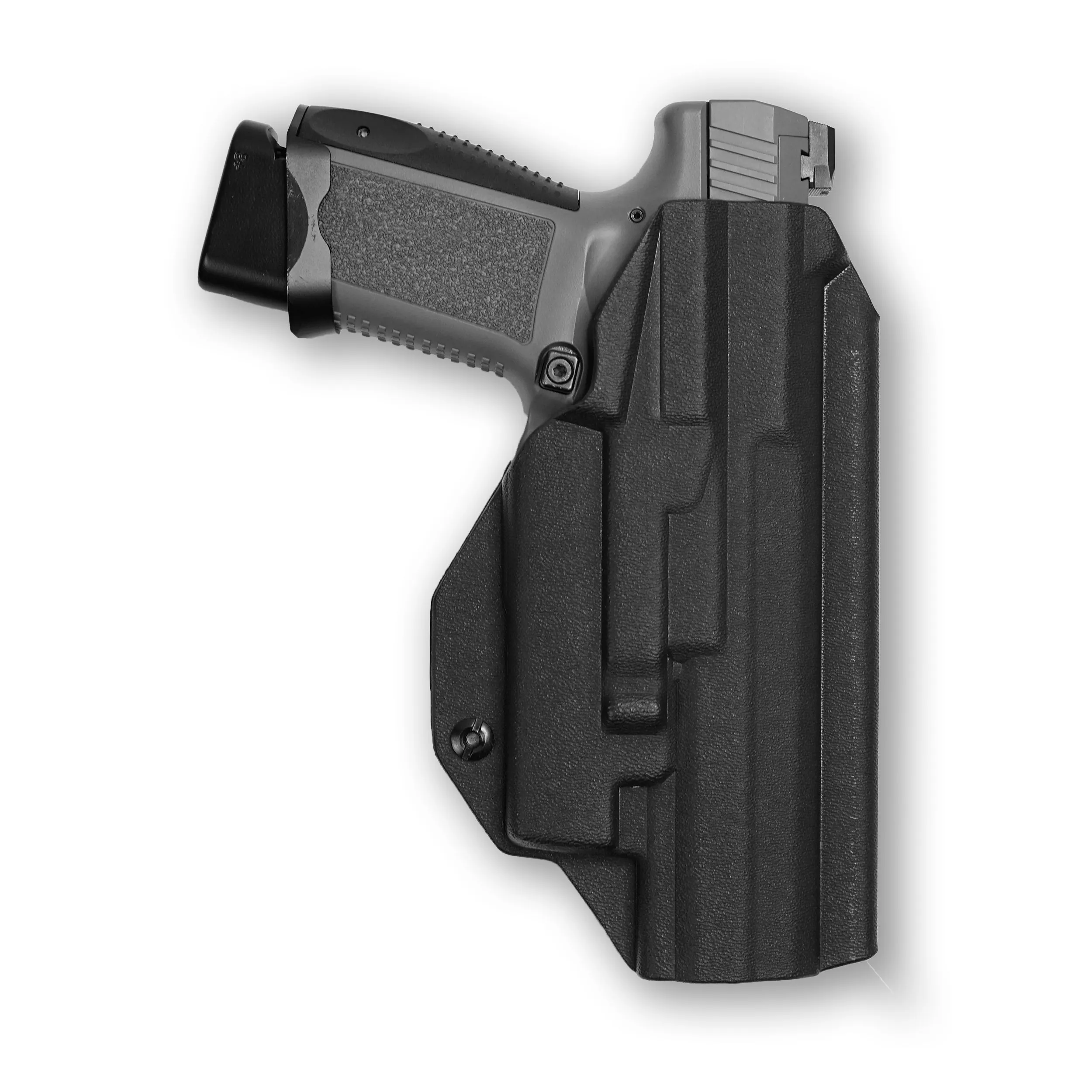 Canik TP9 Elite Combat Executive with Olight Baldr RL Mini IWB Holster