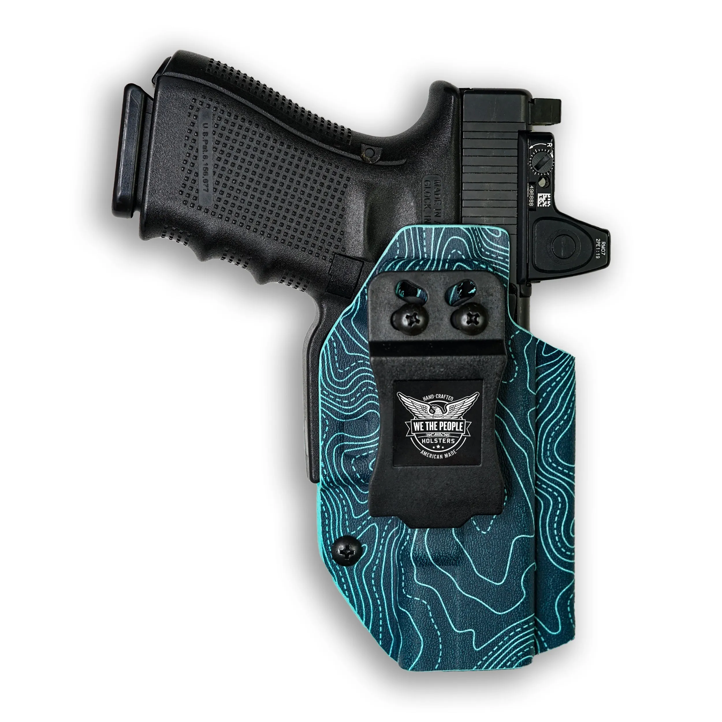 Canik TP9 Elite Combat Executive with Streamlight TLR-7/7A/7X Light Red Dot Optic Cut IWB Holster