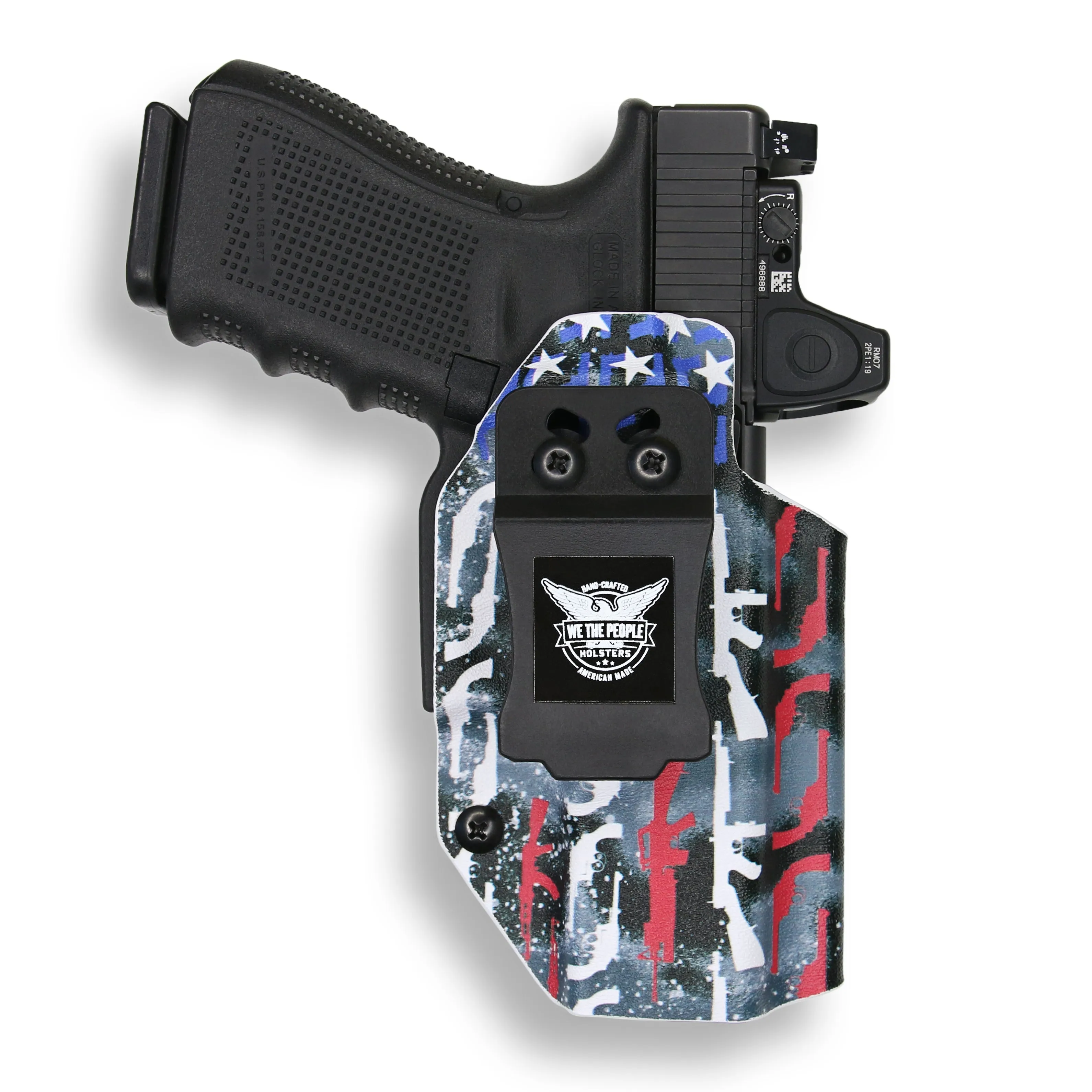 Canik TP9 Elite Combat Executive with Streamlight TLR-7/7A/7X Light Red Dot Optic Cut IWB Holster