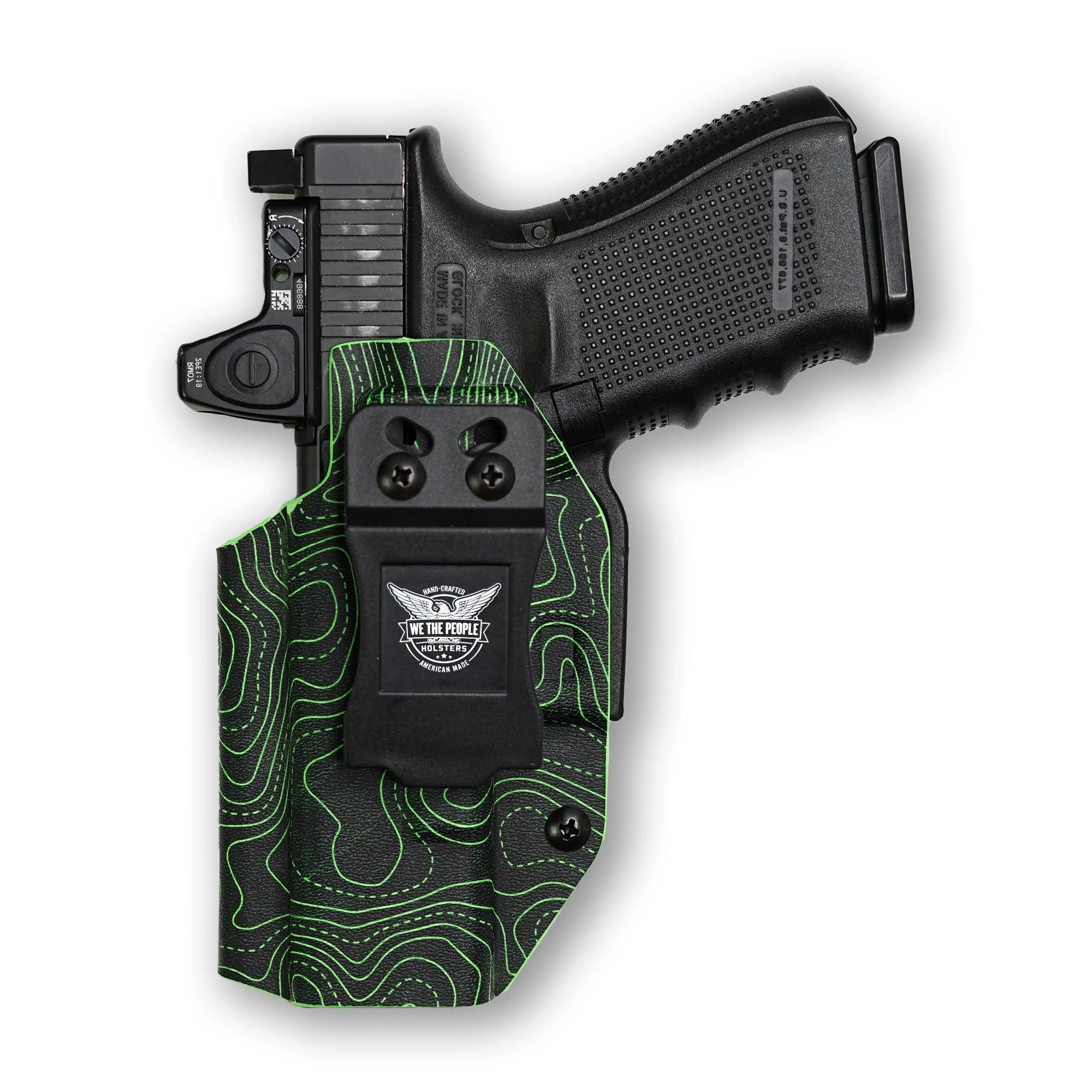 Canik TP9 Elite Combat Executive with Streamlight TLR-7/7A/7X Light Red Dot Optic Cut IWB Holster