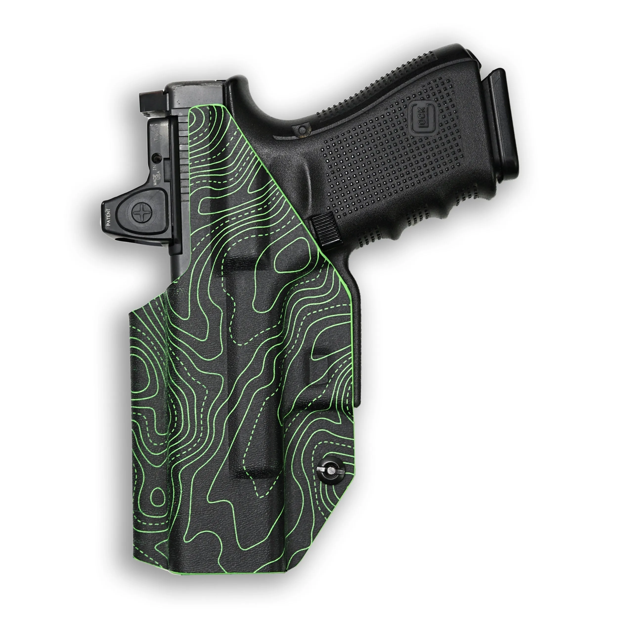 Canik TP9 Elite Combat Executive with Streamlight TLR-7/7A/7X Light Red Dot Optic Cut IWB Holster