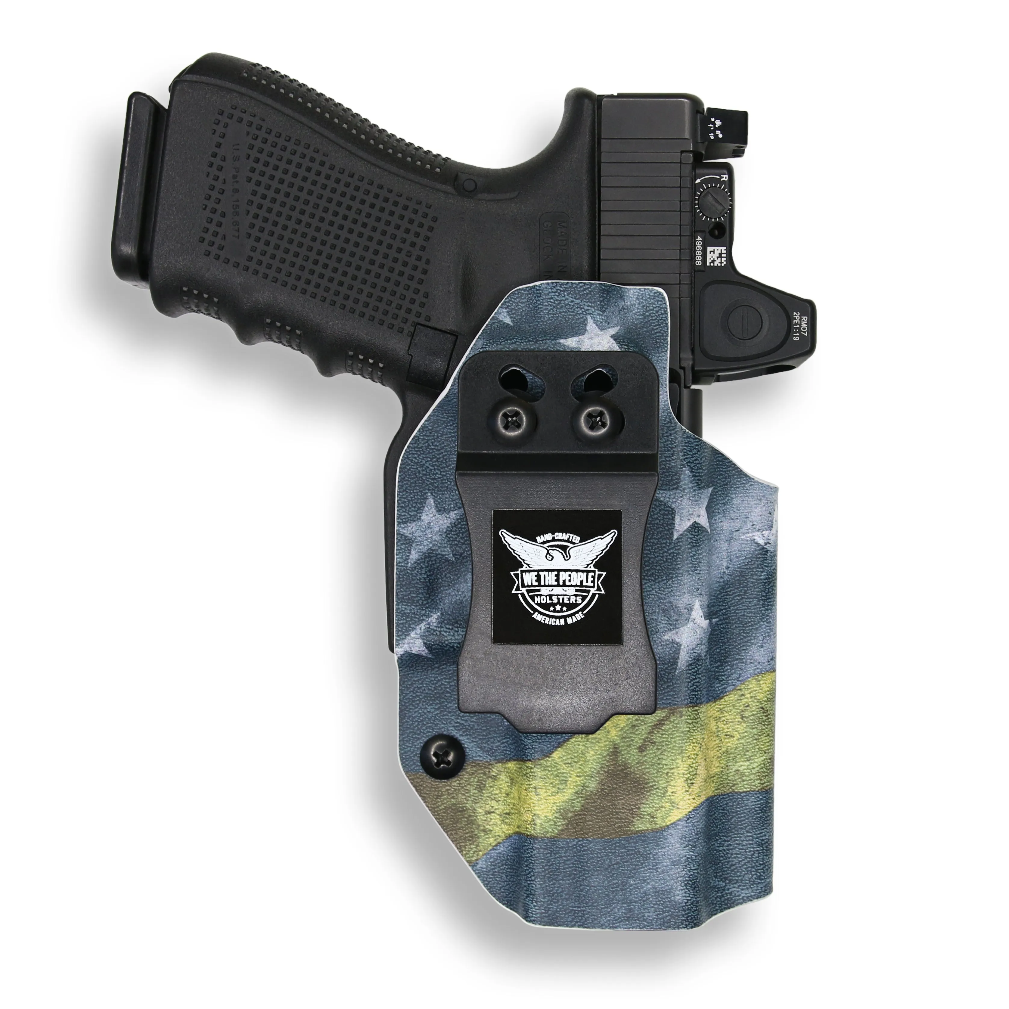 Canik TP9 Elite Combat Executive with Streamlight TLR-7/7A/7X Light Red Dot Optic Cut IWB Holster