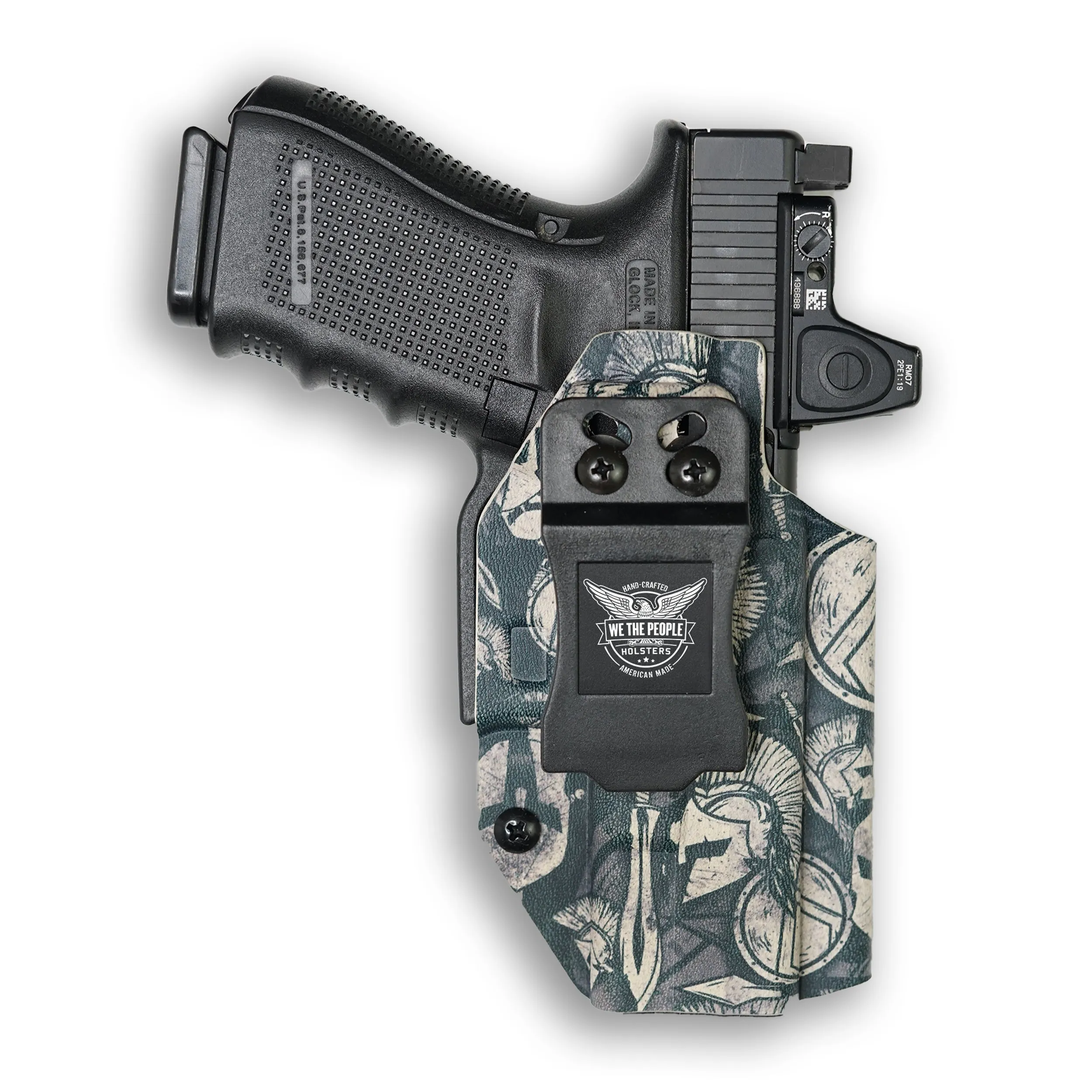 Canik TP9 Elite Combat Executive with Streamlight TLR-7/7A/7X Light Red Dot Optic Cut IWB Holster