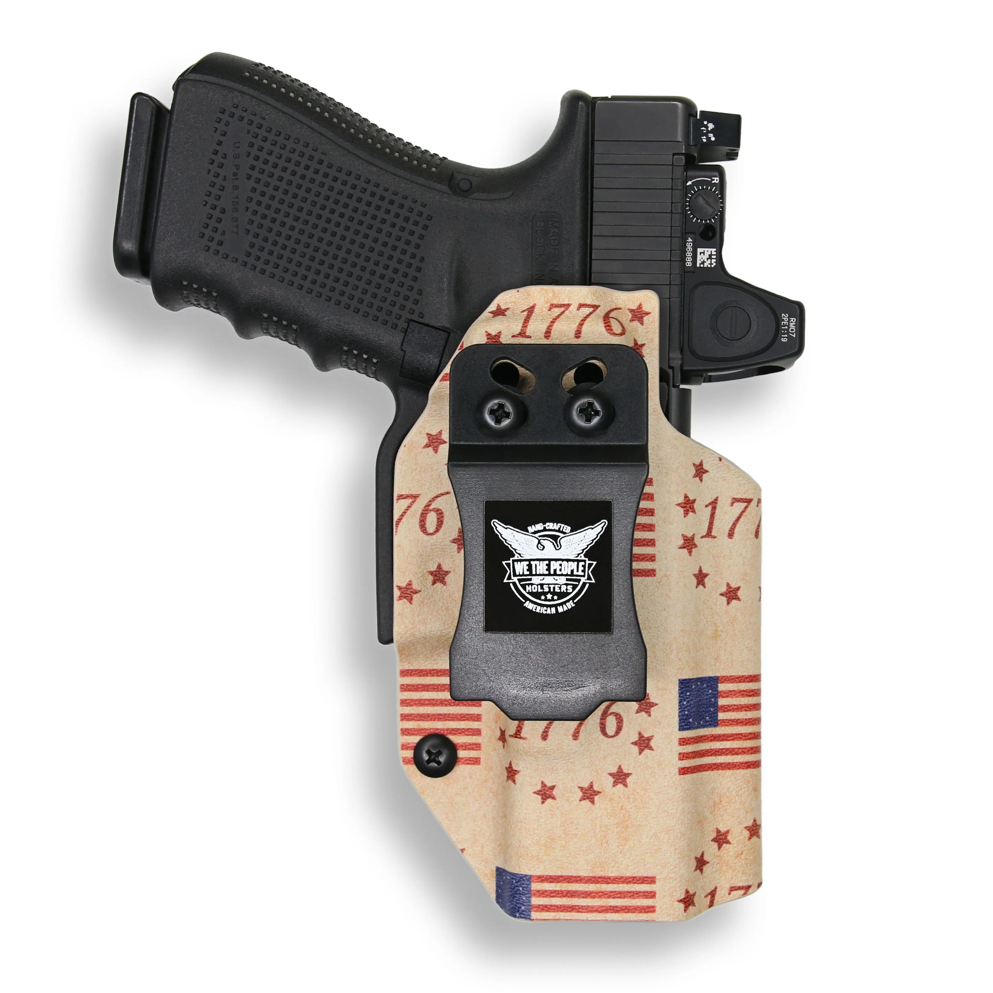 Canik TP9 Elite Combat Executive with Streamlight TLR-7/7A/7X Light Red Dot Optic Cut IWB Holster