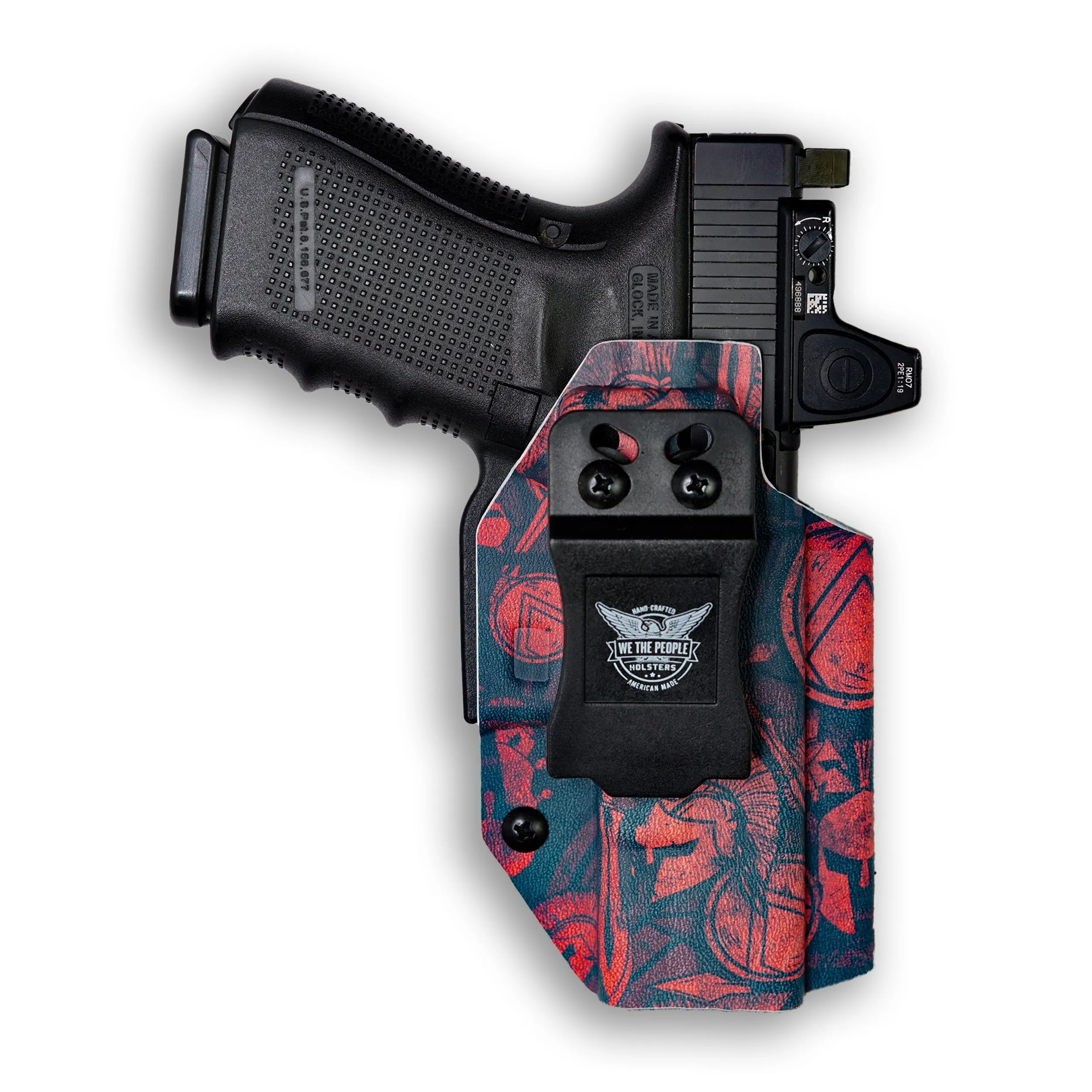 Canik TP9 Elite Combat Executive with Streamlight TLR-7/7A/7X Light Red Dot Optic Cut IWB Holster