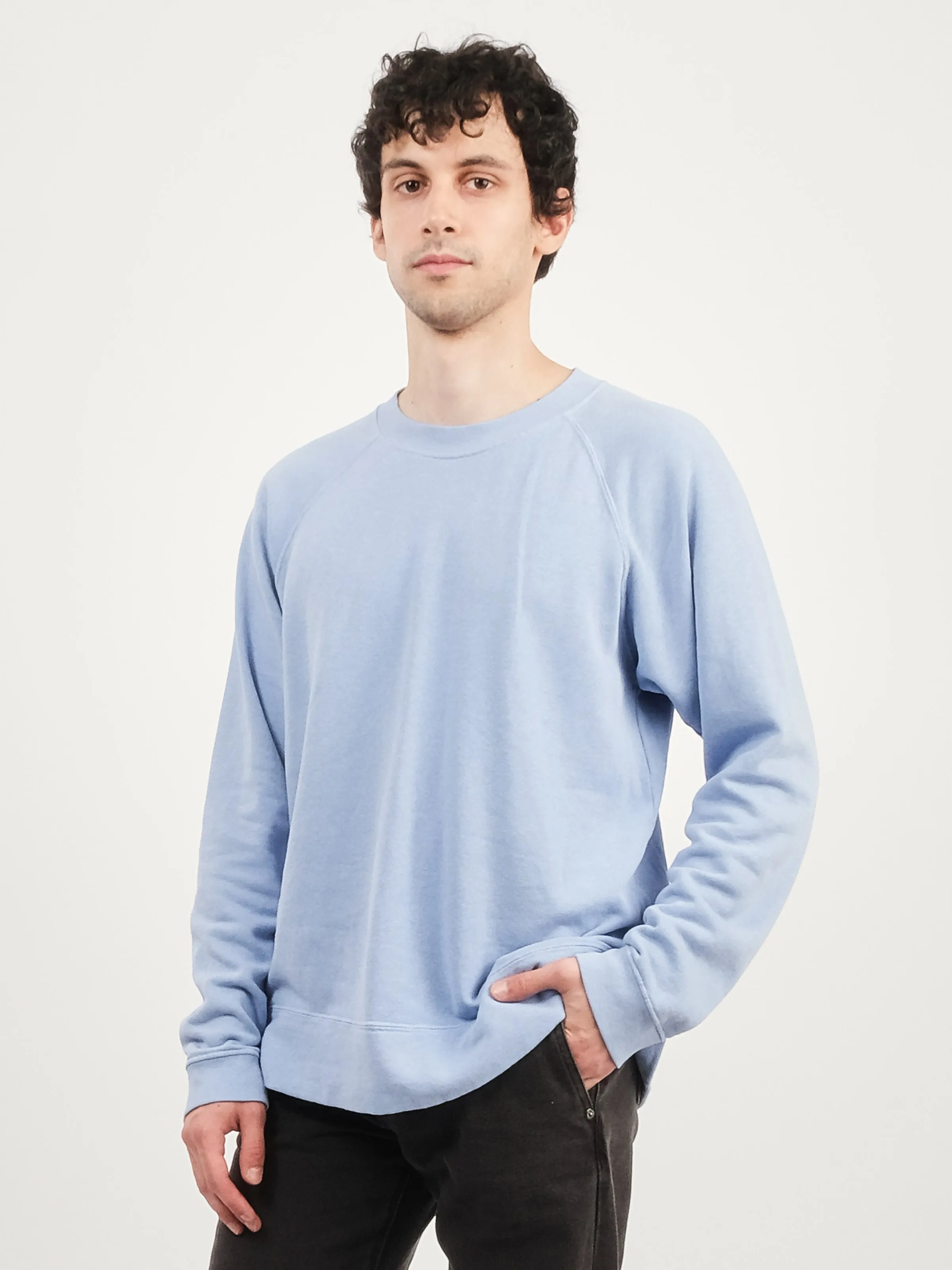 Coastal Blue Sierra Raglan Sweatshirt