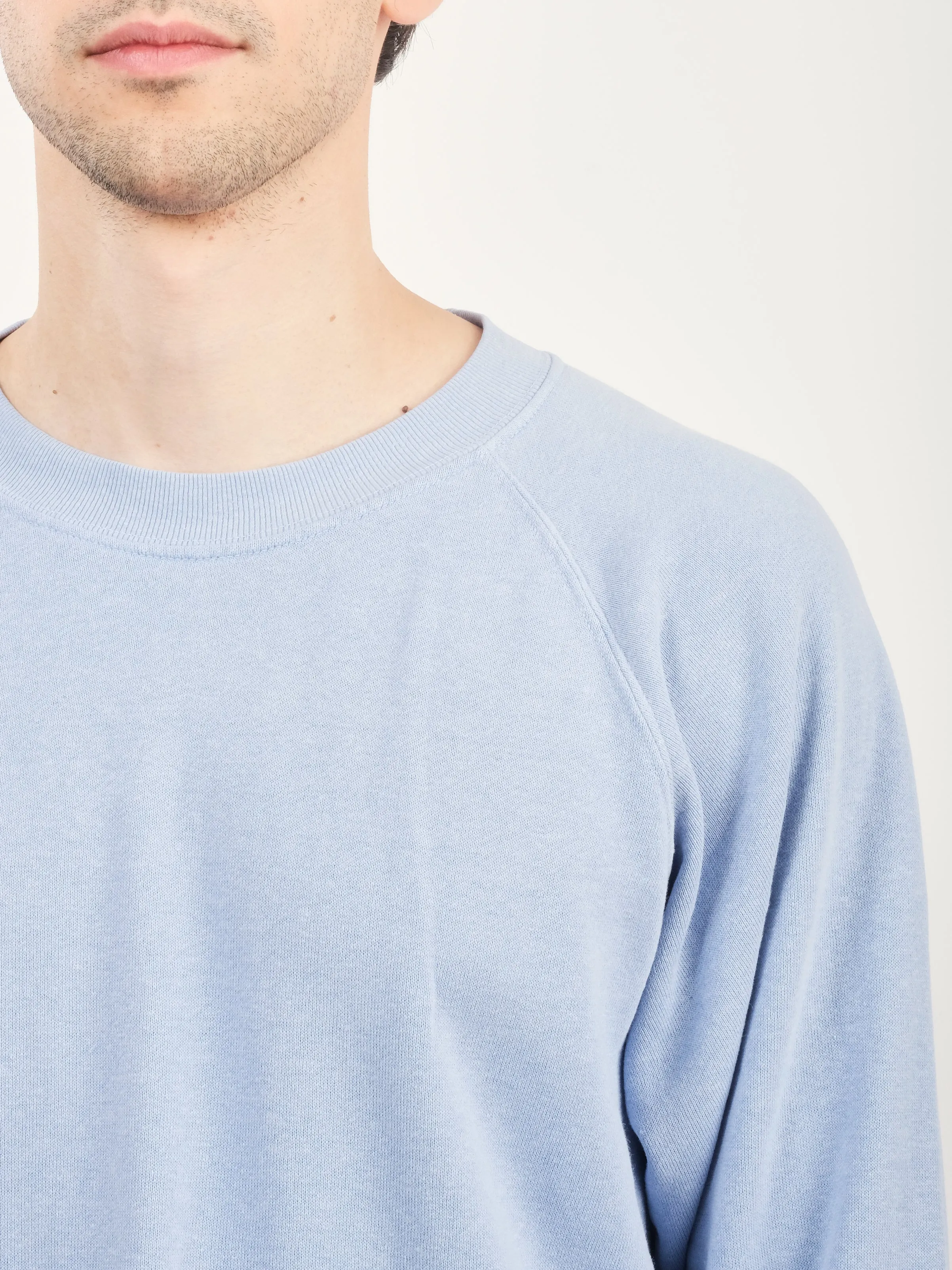 Coastal Blue Sierra Raglan Sweatshirt