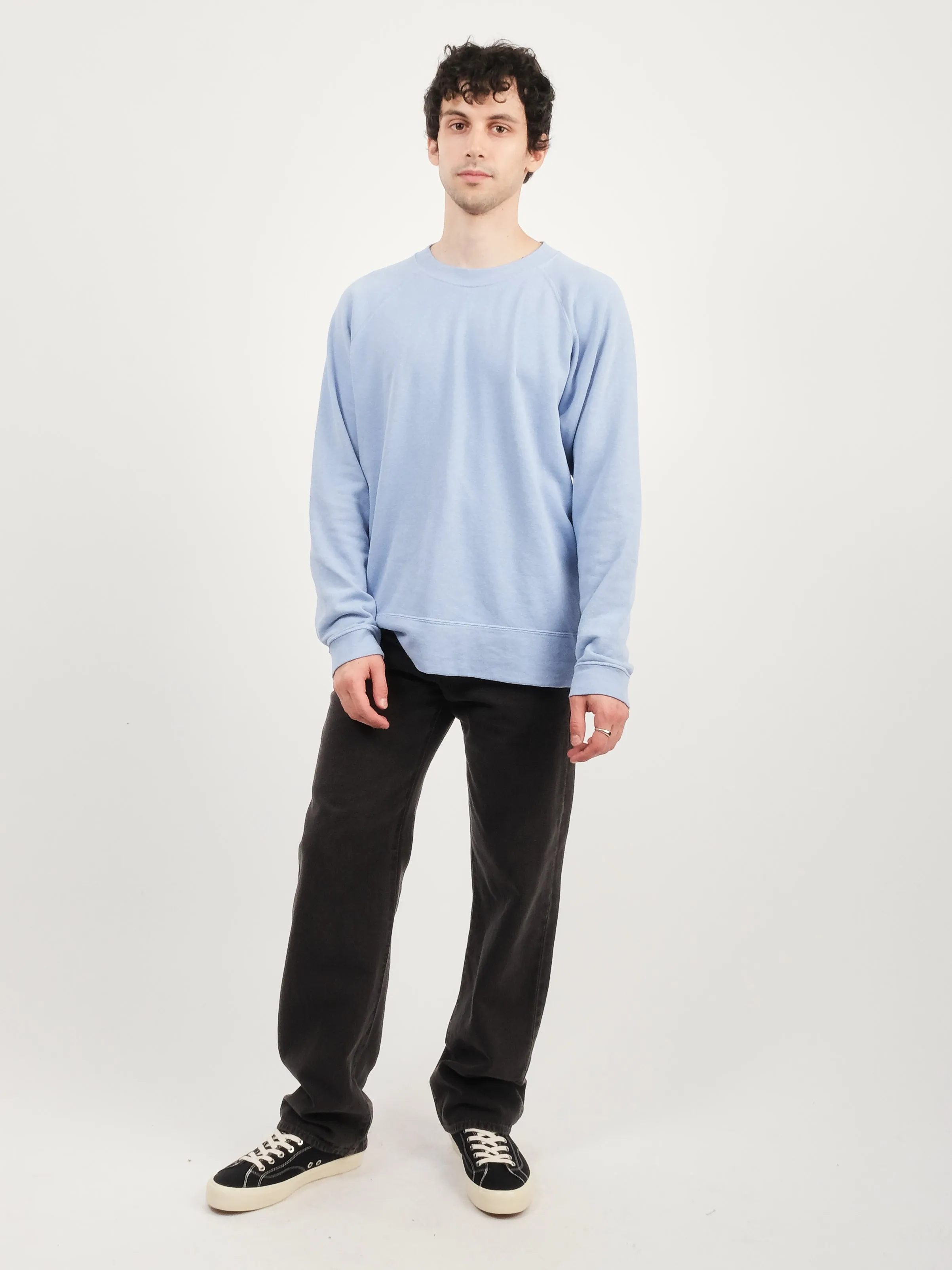 Coastal Blue Sierra Raglan Sweatshirt