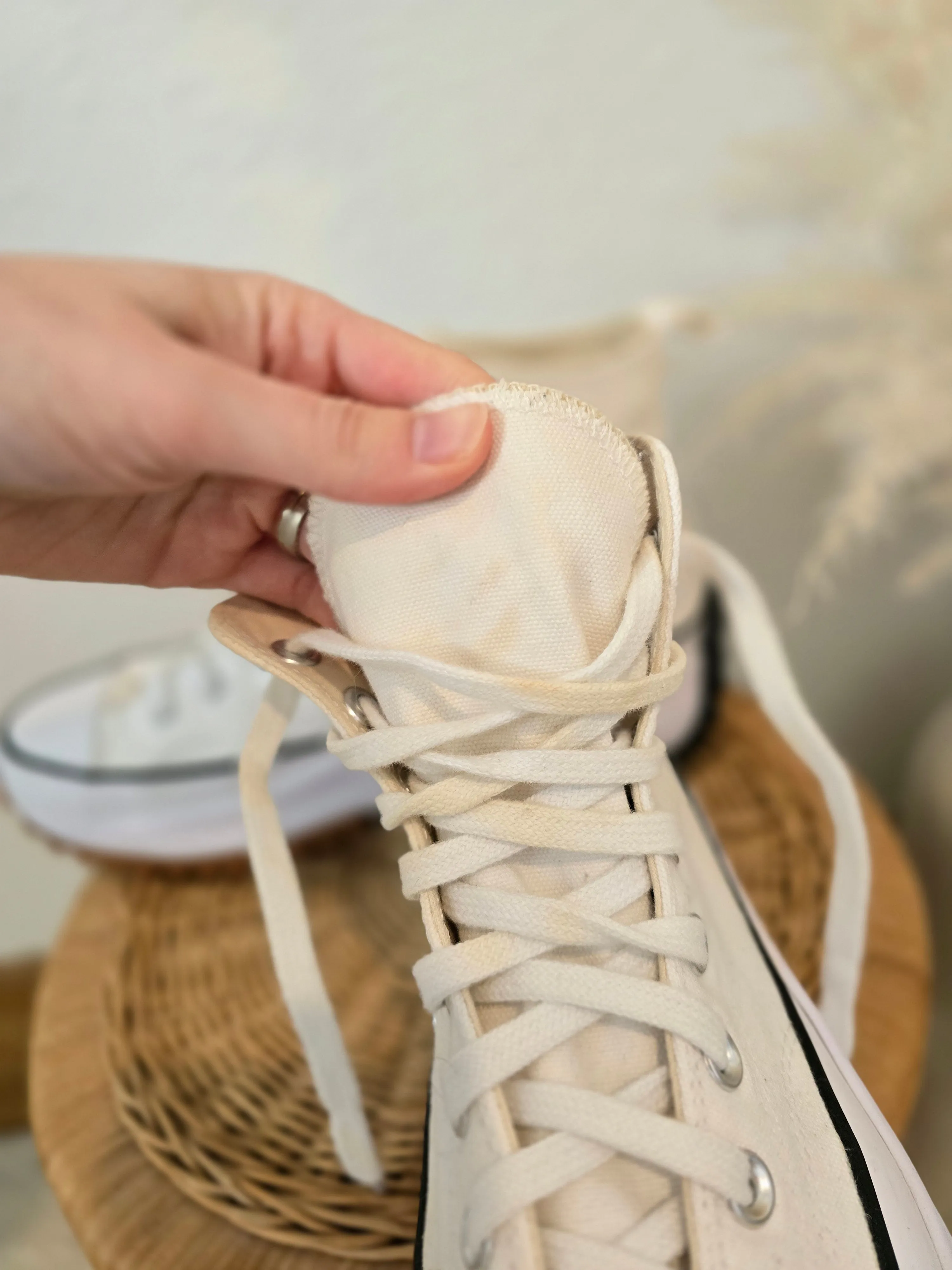 Converse White Platform Sneakers (9)