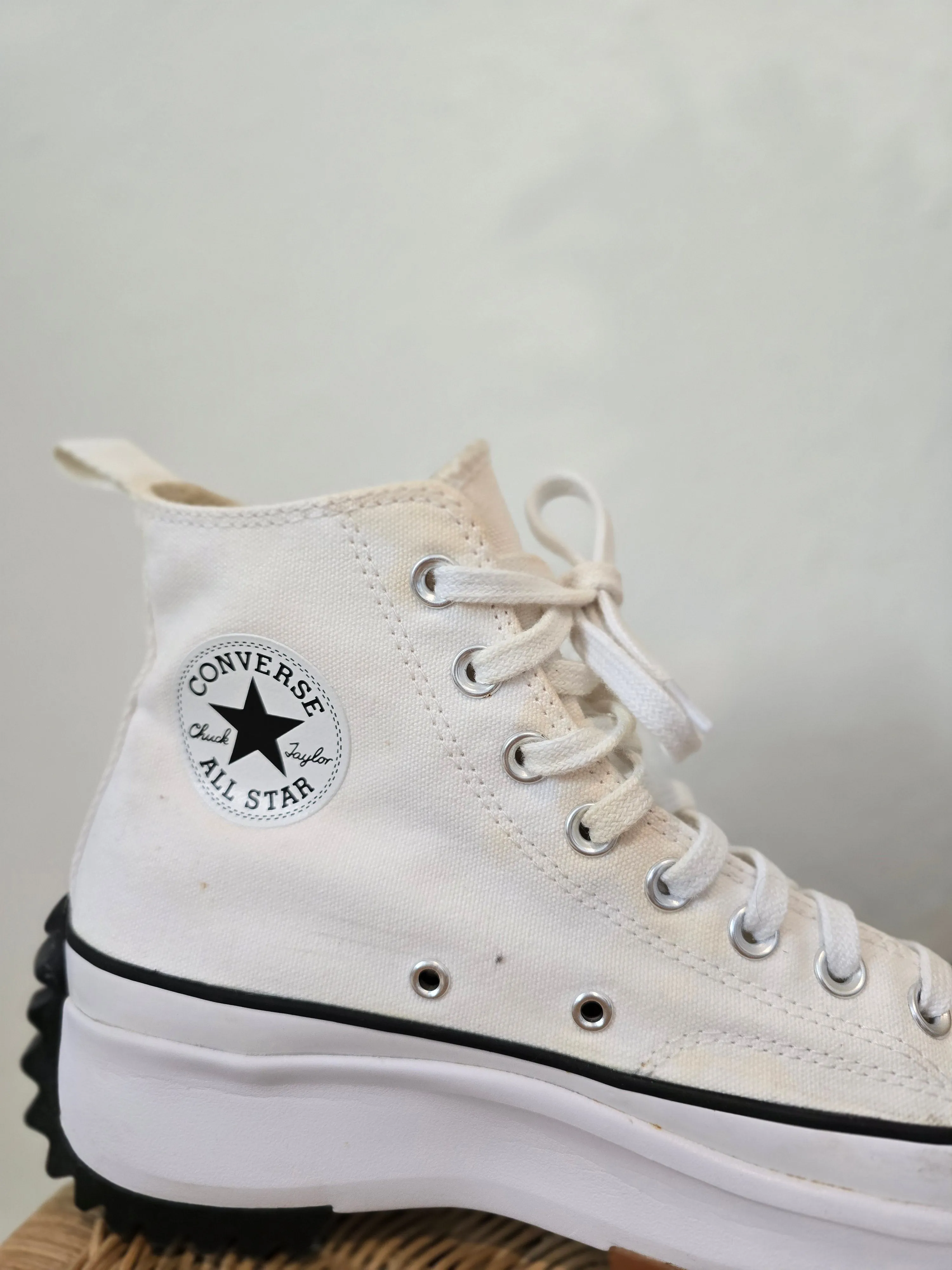 Converse White Platform Sneakers (9)