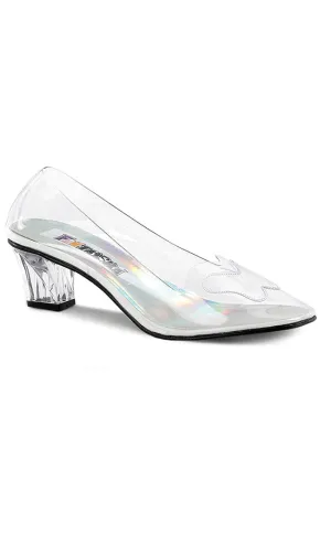 CRYSTAL-103 Clear Lucite Princess Heels