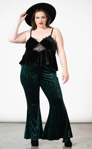 Dark Dynasty Flares | Emerald [Plus-Size]