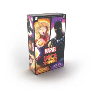 Dice Throne: Marvel - Box 1 - Captain Marvel vs Black Panther