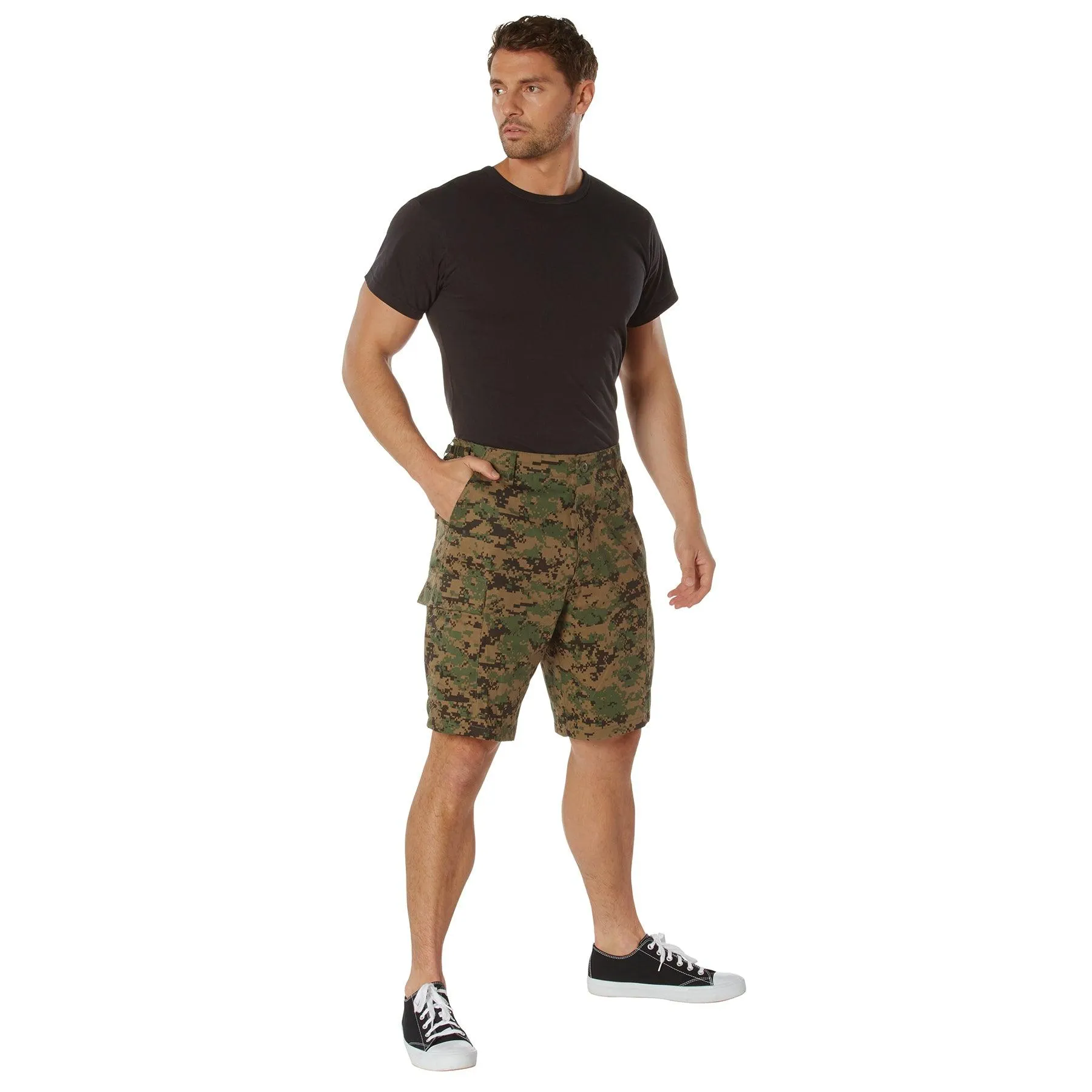 Digital Camo BDU Shorts