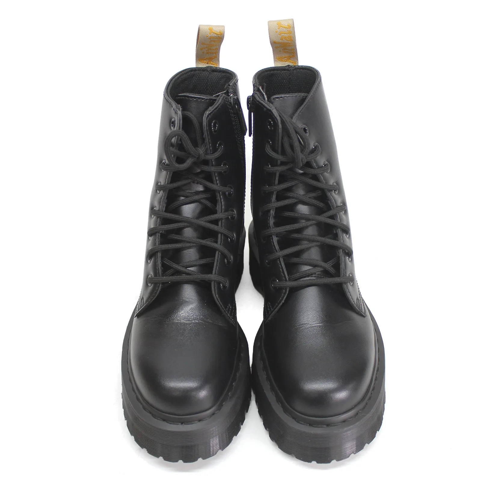 Dr.Martens Unisex Boots Jadon II Mono Vegan Platform Ankle Felix Rub Off - UK 7