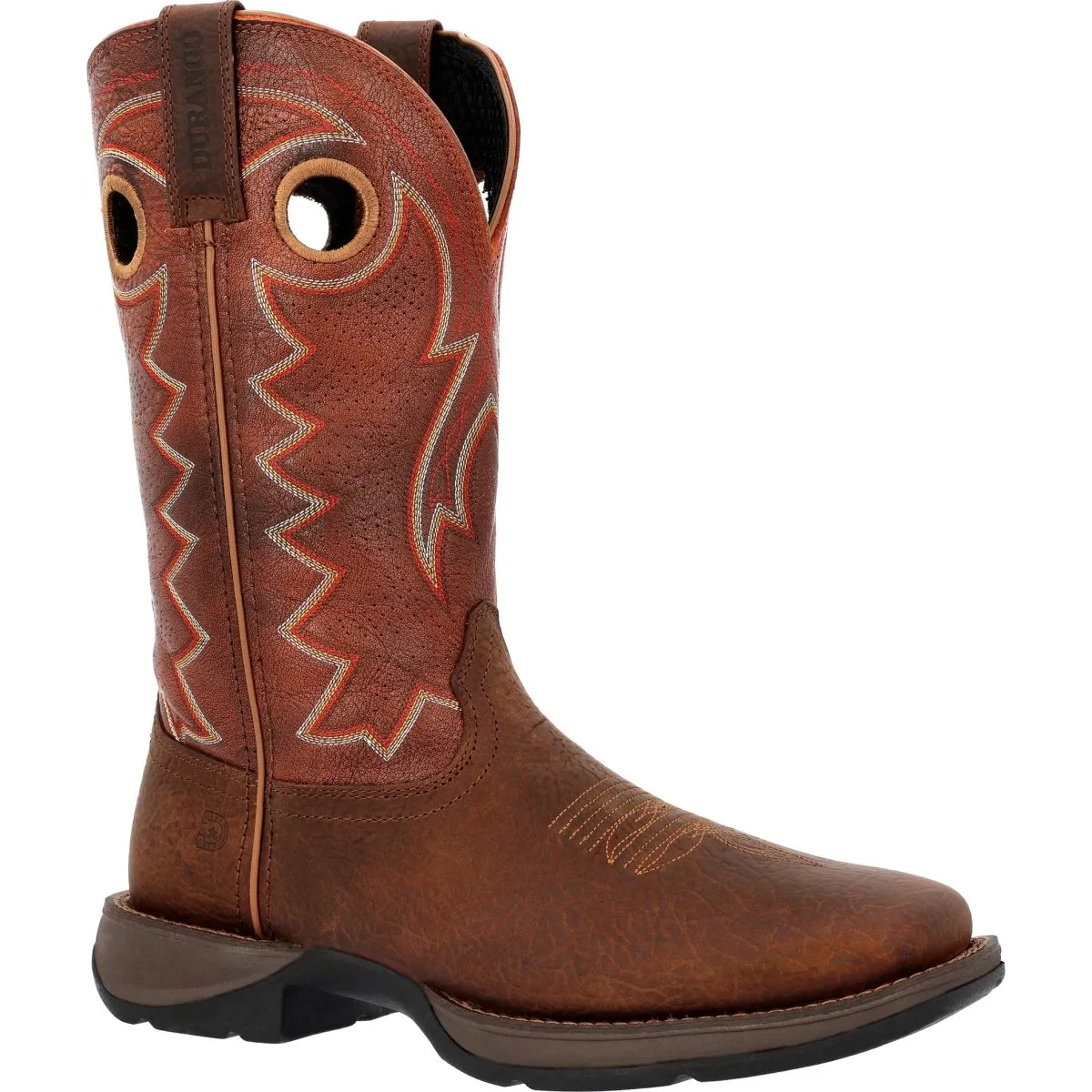 Durango Rebel Men's Western 12 inch Pull-on Work Boots Ddb0327 In Cimarron Brown