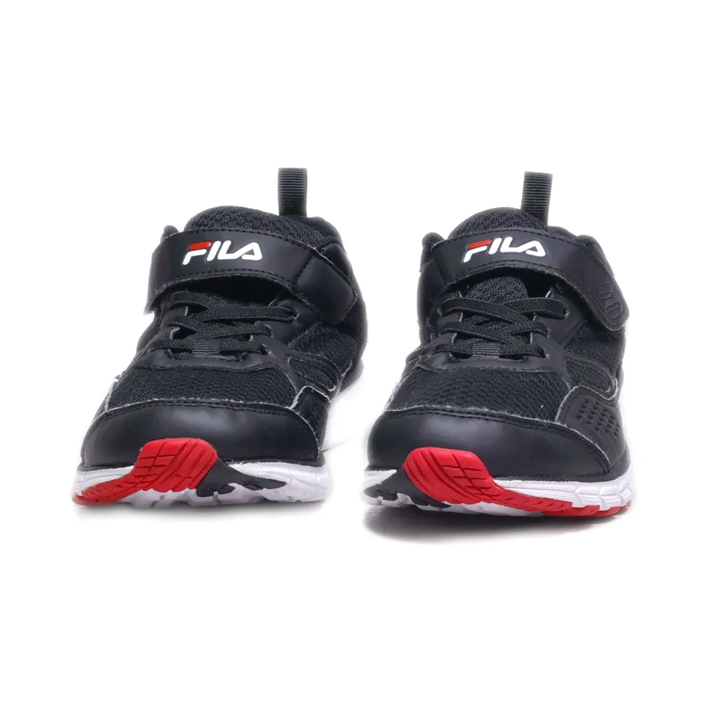 Fila Strap Sport Shoes Fabric Black Colour For Kids