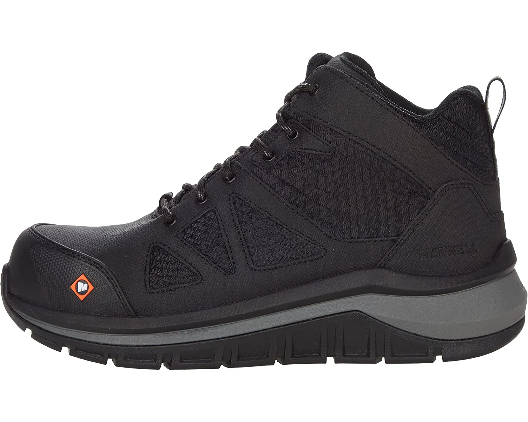 Fullbench Speed Mid CF Merrell Work Boots, Black