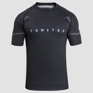 Fumetsu Ghost MK2 Short Sleeve BJJ Rash Guard MMA Black