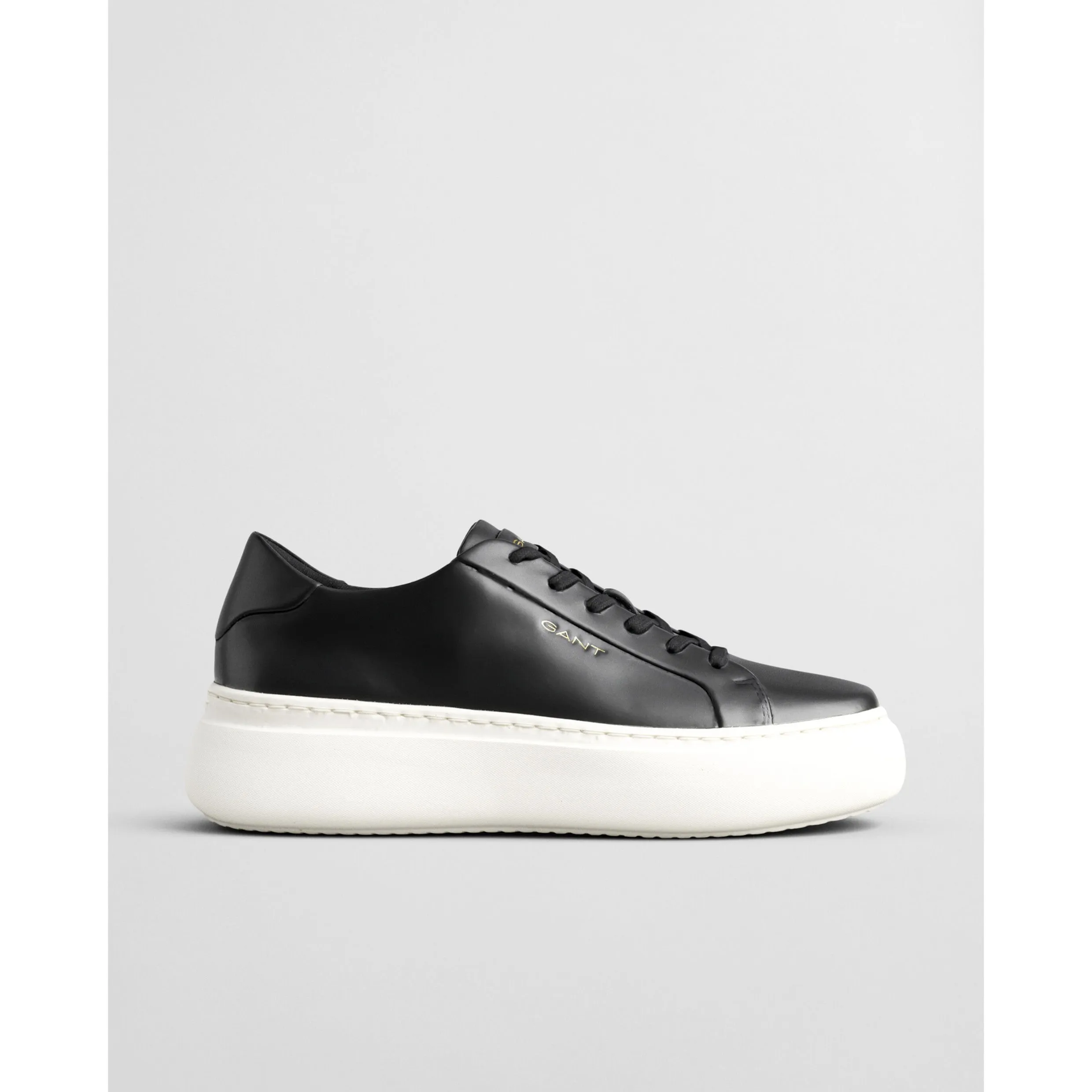 GANT Jennise Chunky Leather Sneakers in Black 29531662