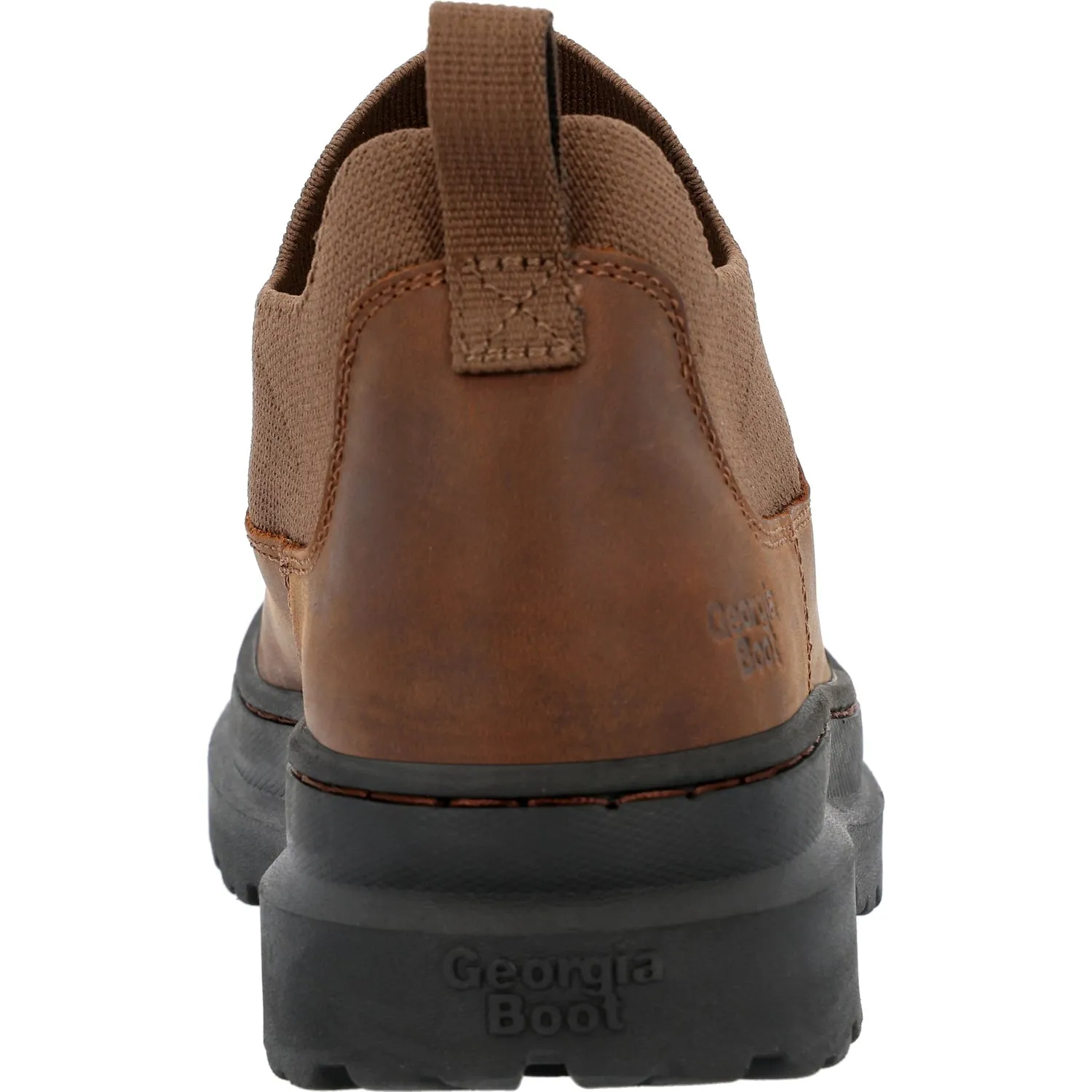 Georgia Mens Romeo Superlyte Brown Leather Work Shoes