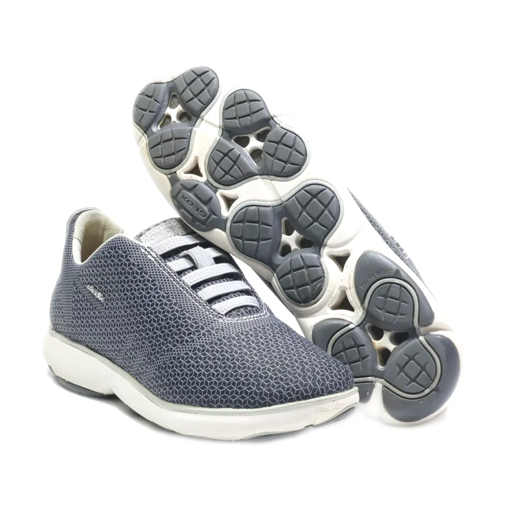 Geox Sport Shoes Fabric Grey Colour For Women